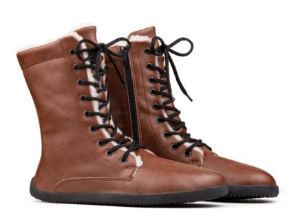 Ahinsa JAYA WINTER Zip-Up Brown