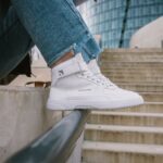 Barebarics ZING HIGH TOP Leather White - bestillingsvare - Bilde 8