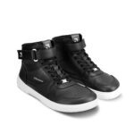 Barebarics ZING HIGH TOP Leather Black and White - Bilde 3