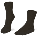 Knitido Midi Relax tåsokker Black