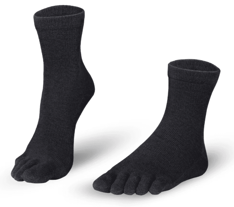 merino midi black Knitido MERINO Midi tåsokker Black - Bilde 1