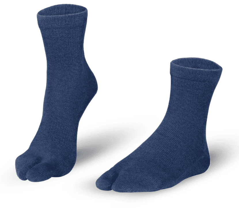 merino tabi blue Knitido MERINO Tabi (stortåsokker) Midi Night Blue - Bilde 1