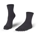 Knitido Midi tåsokker Black