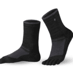 Knitido OUTDOOR Hiking tåsokker Black/Grey