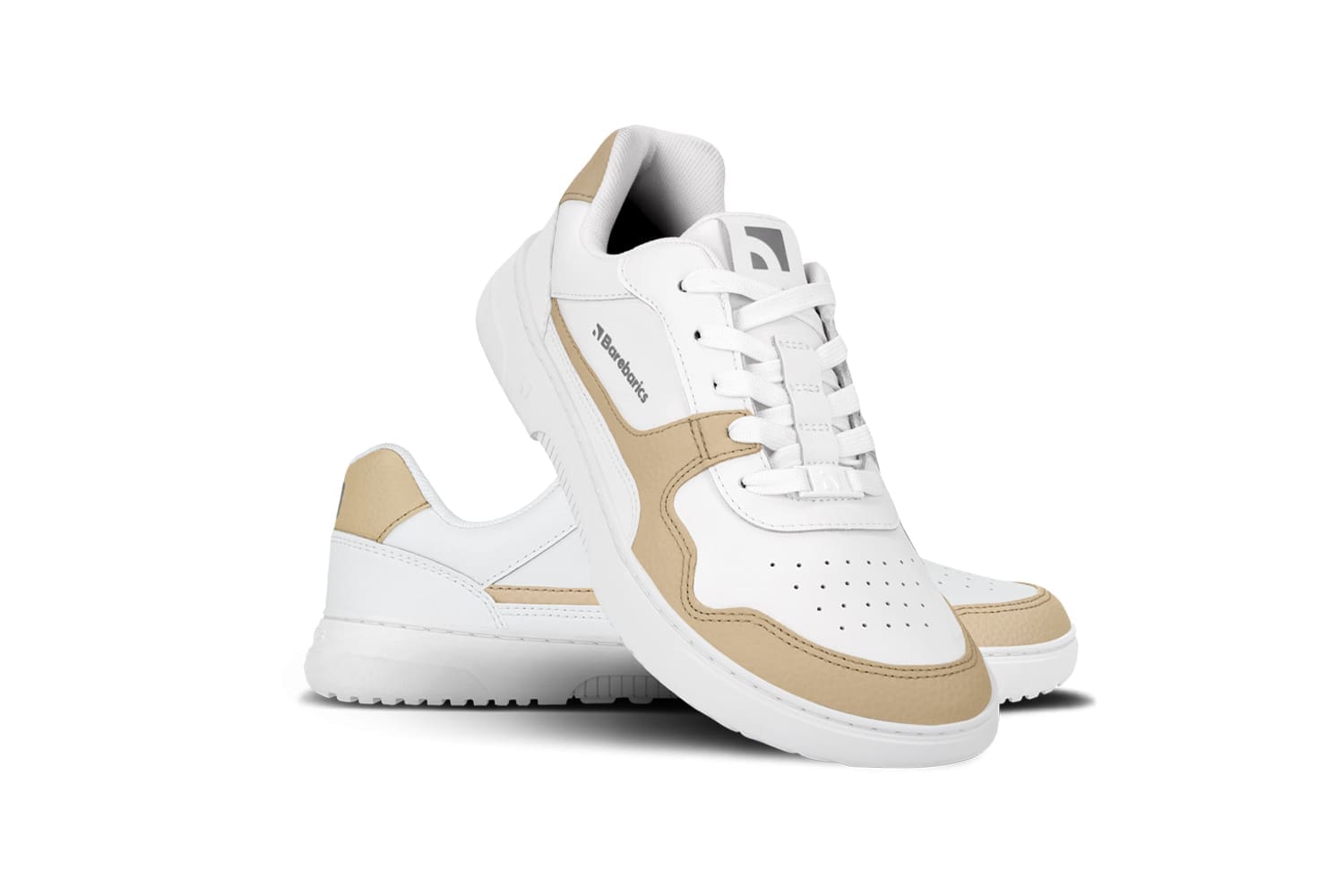 white_beige_1 Barebarics ZING Leather White & Cream - bestillingsvare - Bilde 1