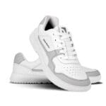 Barebarics ZING Leather White & Light Grey - bestillingsvare