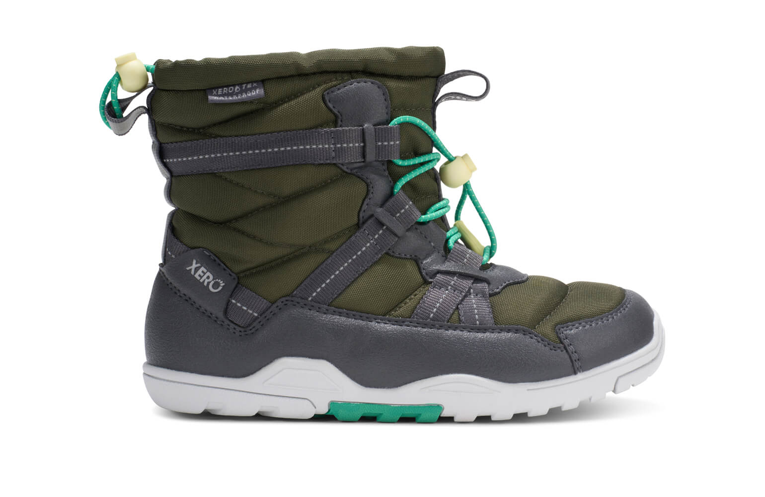 AEPY-AMGN_Alpine-Pull-On_Army-Green_Right-Side_0001_WEB_b0223f21-e38a-4291-8d07-f4de365cefaf Xero ALPINE PULL ON Big Kids Army Green - bestillingsvare - Bilde 1